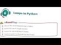 Loops in Python While loop Class 7 CBSE Academic Year 2025