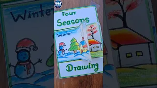 Four Seasons Drawing Four Seasons Scenery project
