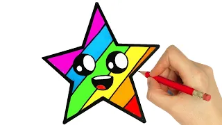 Download HOW TO DRAW A STAR EASY STEP BY STEP MP3