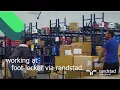 working at foot locker via randstad