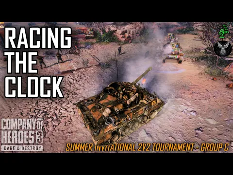 SUMMER INVITATIONAL CoH3 2v2 Tournament |  HulkSMASH & Ruby vs UMirinBrah? & Stana | ft. Olvadi