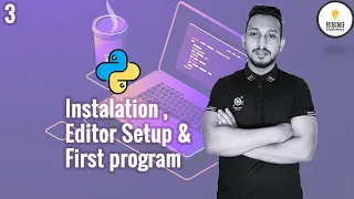 Python Bangla Tutorial 3 Installation and editor setup Run the first program