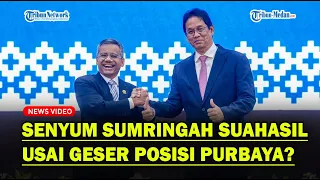 SENYUM SUMRINGAH SUAHASIL Usai Antar Purbaya Lepas Posisi Menkeu❓