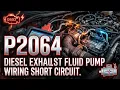 What Is P2064 Obd2 Error Code - Reductant Supply Control Circuit