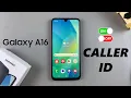 How To Show Hide Caller ID On Samsung Galaxy A16