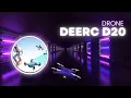 DEERC D20 mini Camera 720p drone Unboxing Flight setup 2023 updated