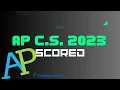 AP Comp Sci A Score Distribution 2023