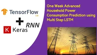 TensorFlow 2 0 Tutorial for Beginners 19 - Multi Step Prediction using LSTM Time Series Prediction