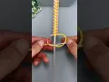 Download Lagu #tutorialgelang tutorial bikin gelang tali 3 warna #handmade #diy