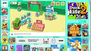 Monkey Mart gameplay EP 1 poki games Prefect start
