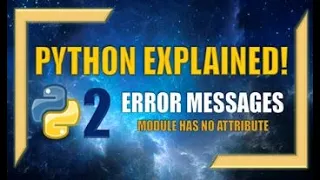How to Resolve Module Has No Attribute - Python Error Messages