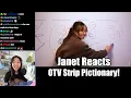 Janet Reacts OfflineTV Plays Strip Pictionary