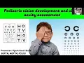 Pediatrics vision development and visual acuity assessment explained