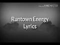Runtown Energy lyrics