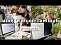Study With Me For My Finals Productive Study Day