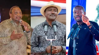 LIVE; UHURU, KALONZO, MATIANG'I, SIFUNA ATTENDING KIJANA WAMALWA'S MEMORIAL IN KITALE