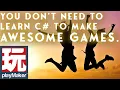 MAKE GAMES WITHOUT CODING Unity and Playmaker Visual Scripting 2020