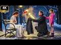 Download Lagu Alleenstaande vader bood zijn jas aan een bevende vrouw aan — zonder te weten dat zij een bruid was