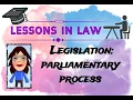 Legislation Parliamentary Process