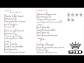 kunci gitar & lirik lagu | Superman Is Dead - memories of rose