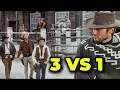 Huge mistake picking a fight with a wandering cowboy | Clint Eastwood