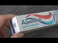Aquafresh Triple Protection Fresh Minty 125 ml Toothpaste Unboxing and Test