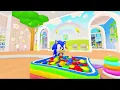 BEBÊ SONIC foi ADOTADO pela FAMILIA SUPER SONIC no ROBLOX!