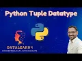 6 Python Tuple Data Type Explained Immutable Data Structure Python Tutorial for Beginners