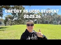 One Day as UCSD student 02 26 26