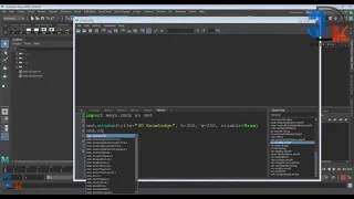 How To Create Window In Maya Python Window Create In Maya By Python Create UI In Maya Python