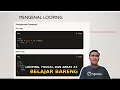 BELAJAR BARENG PHP - LOOPING FUNGSI DAN ARRAY