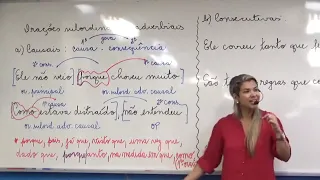 Português - Orações Subordinadas Adverbiais - Grasiela Cabral