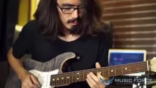 musicforce suhr standard pro demo by guitarist mateus asato
