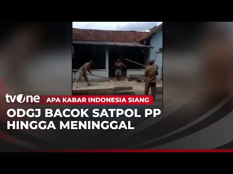 Anggota Satpol PP Tewas di Tangan ODGJ