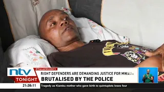 Jeremiah Mwaura left bedridden after allegedly being assaulted by police during fuel protests
