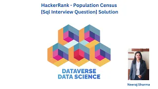 HackerRank - Population Census Sql Interview Question Solution