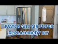 Frigidaire Gallery Fridge How to Change Water Filter and Air Filter DIY Guide RAF-2