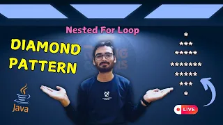 Diamond Star Pattern in Java Java Pattern Programs