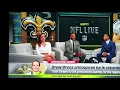 Hot Legs Leg Lift of NFL Live Dianna Russini in Micro Mini