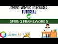 Spring Framework 5 webmvc Helloworld Tutorial Step by Step using Netbeans IDE
