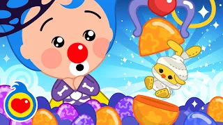 Máquinas de Huevos Sorpresa de Halloween 🎃🥚 Video Didáctico | Plim Plim