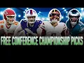 NFL Conference Championship Free Picks and Predictions NFL Free Picks THE LINES MonsterPod