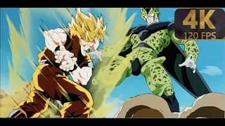 goku vs cell 4k 120fps 