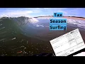 Tax Season Surf Sesh Belmar NJ