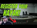 How To Register Your Kayak For Trolling Motor - XTR130