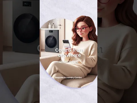 Before & After Bespoke AI Laundry Combo - SmartThings｜Bespoke AI｜Samsung