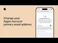 How to change your Apple Account primary email address on your iPhone or iPad Apple Support