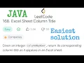 168 Excel Sheet Column Title