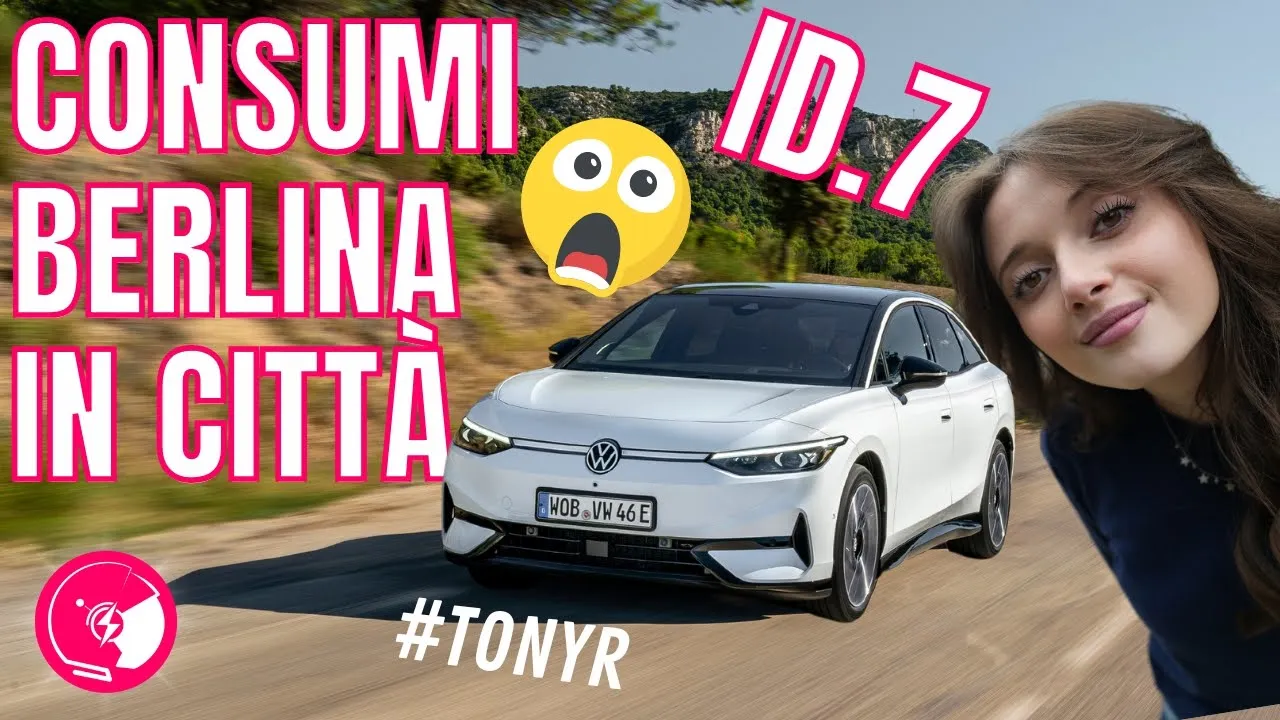 VW ID7 | Guida in CITTÀ con berlina elettrica, I CONSUMI?