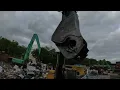 epic and brutal scrapping of a bobcat and a forklift